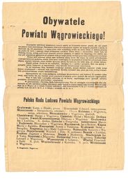 Thumb odezwa z listopada grudnia 1918