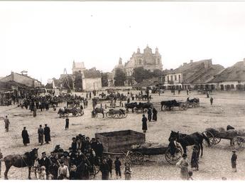 Thumb opole lubelskie s. rynek lata 50  2 